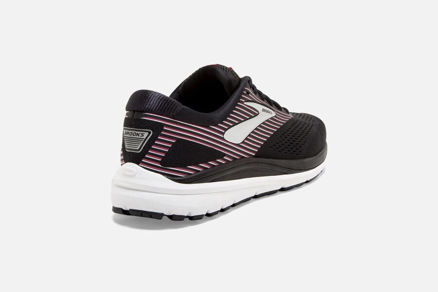 Brooks Addiction 14 Road Running Shoes Womens - Black/Pink/Silver - PDQOT-5623